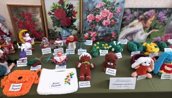 22 ноября в фойе РДК работала выставка декоративно- прикладного творчества.